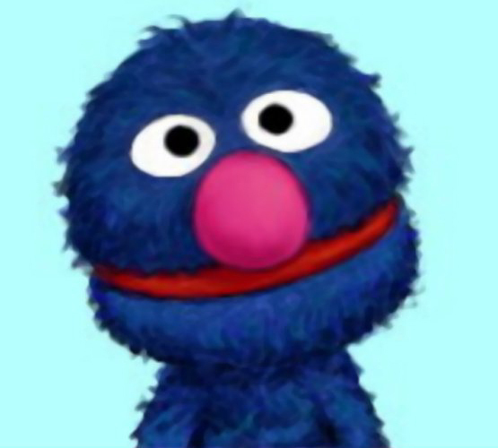 Grover cute face grover monster 20091754 555 500